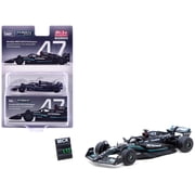 Mercedes-AMG F1 W14 E Performance #47 F1 "Spanish GP Tyre Testing" 2023 with Pit Board 1/64 Diecast Model by Tarmac Works