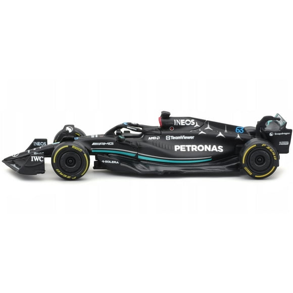 Mercedes-AMG F1 W14 E Performance #63 George Russell "Petronas" "Formula One F1 World Championship" (2023) 1/43 Diecast Model Car by Bburago