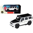 thumbnail image 1 of Mercedes AMG G63 Liberty Walk Wagon White with Black Hood and Top 1/64 Diecast Model Car by Paragon, 1 of 3