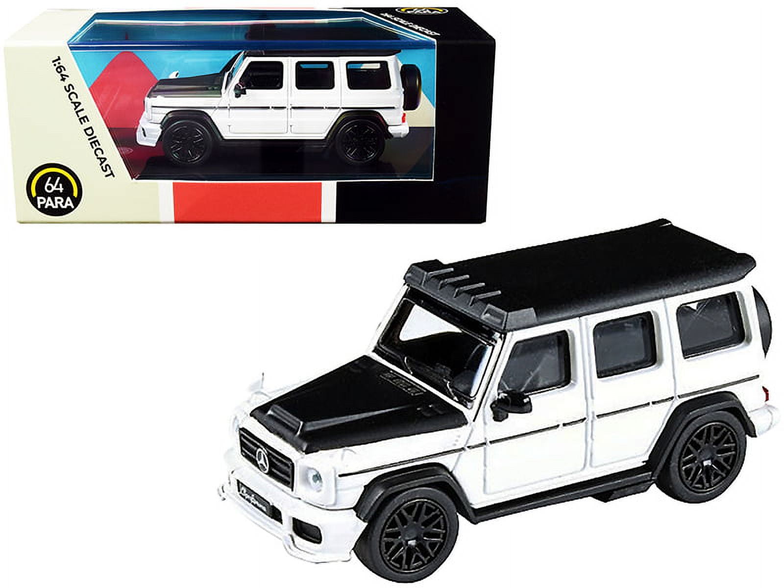 Mercedes AMG G63 Liberty Walk Wagon White with Black Hood