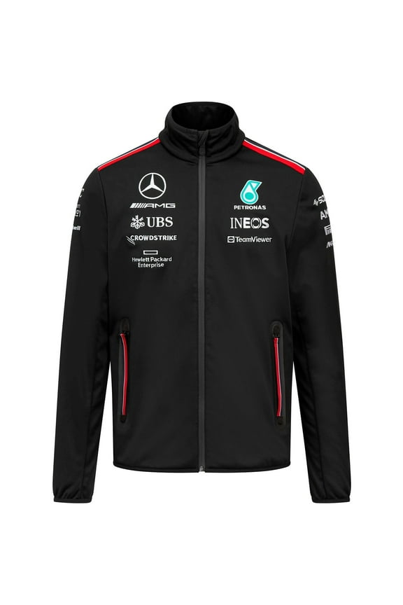 Mercedes AMG Petronas F1 2023 Men's Team Softshell Jacket