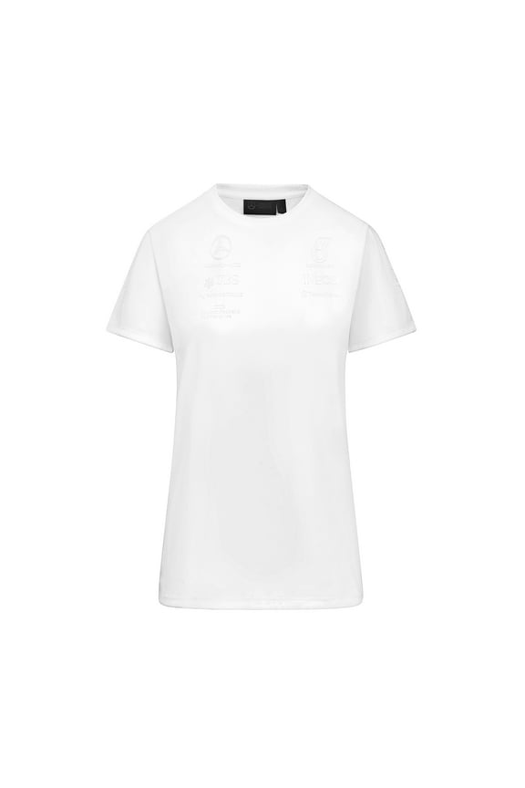 Petronas F1 Women's Team Stealth T-Shirt - Black/White