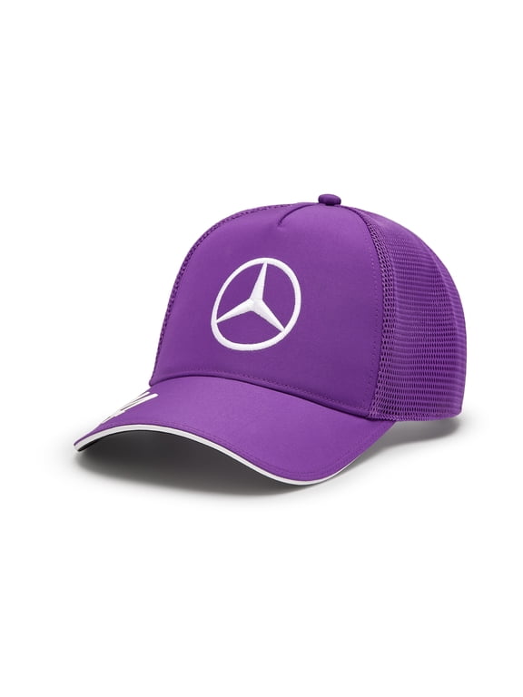 Sport Polyester F1 Baseball Cap, Purple, 1 Count