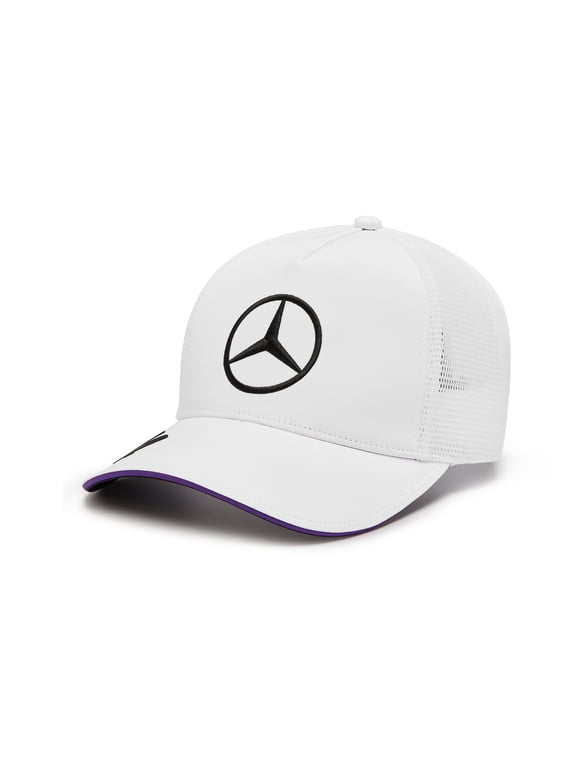 Mercedes AMG Petronas F1 2024 Lewis Hamilton Baseball Hat White