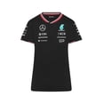 thumbnail image 1 of Mercedes AMG Petronas F1 Women's Team T-Shirt - White/Black, 1 of 4