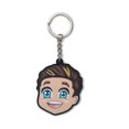 thumbnail image 1 of Mercedes AMG Petronas F1 George Russell Caricature Keychain, 1 of 2