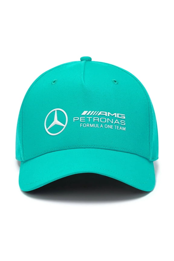 Mercedes AMG Petronas F1 Large Logo Baseball Hat Teal