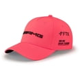 thumbnail image 1 of Mercedes AMG Petronas F1 Lewis Hamilton Monza GP Hat Neon Pink, 1 of 3