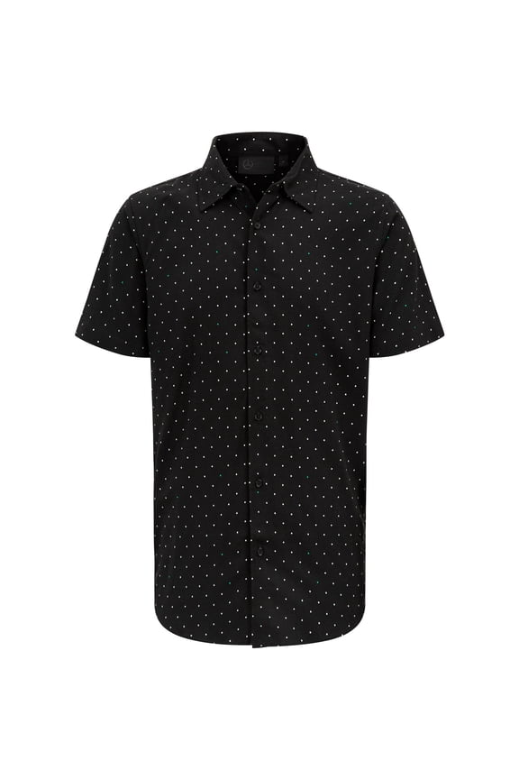 Petronas F1 Men's Polka Dot Button-Up Shirt