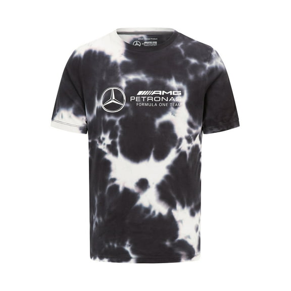 Mercedes AMG Petronas F1 Men's Tie-Dye T-Shirt