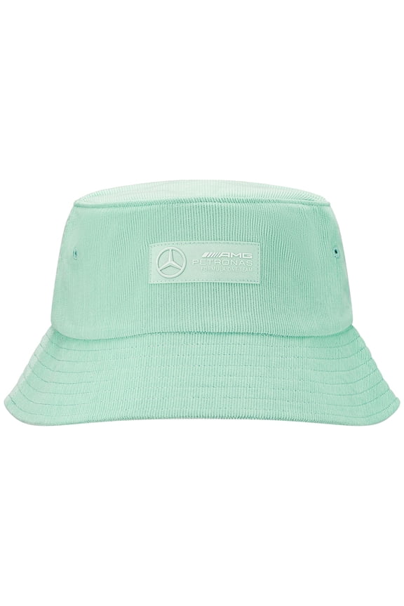 Petronas F1 Team Unisex Retro Corduroy Mint/Lilac/Blue Bucket Hat