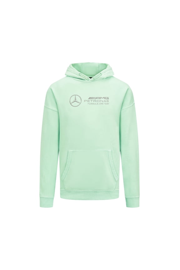 Petronas F1 Unisex Retro Hoodie - Mint/Lilac/Blue