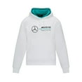 thumbnail image 1 of Mercedes AMG Petronas F1 Women's Oversized Hoodie - Black/White, 1 of 8