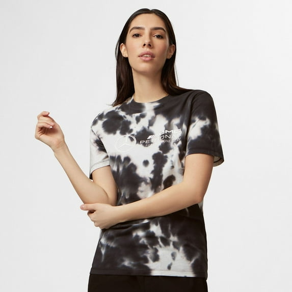 Mercedes AMG Petronas F1 Women's Tie-Dye T-Shirt