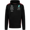 thumbnail image 1 of Mercedes Amg F1 Team Unisex Black Hoodie, 1 of 9