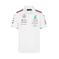 thumbnail image 1 of Mercedes Amg Petronas F1 Team Mens White Polo Shirt 2024, 1 of 2