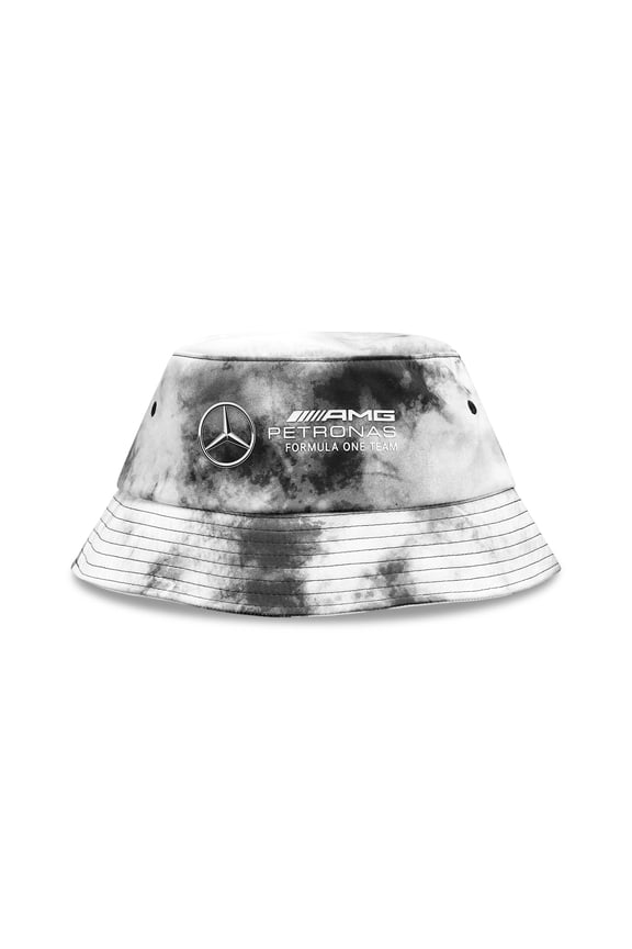 Petronas F1 Team Tie Dye Grey Bucket Hat