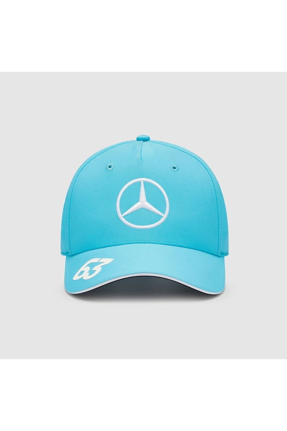 Mercedes Amg Petronas F1 Team Unisex Driver George Russell Blue Hat