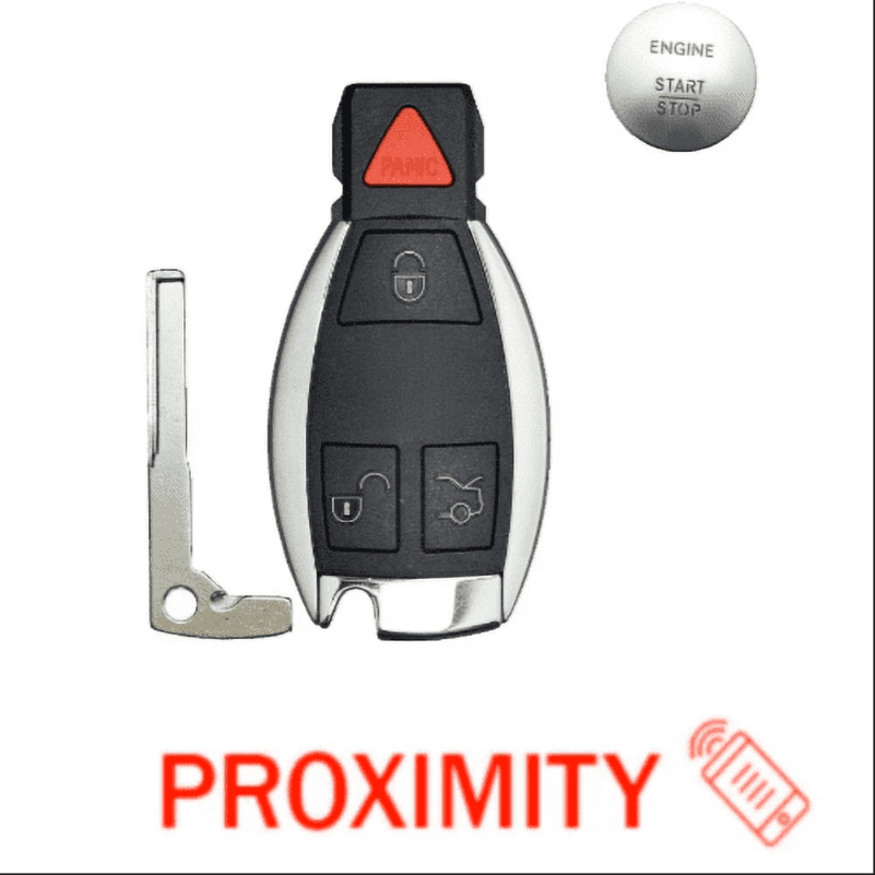 Fobik Key Compatible with Mercedes-Benz 2009 - 2014 FBS3, YZ-3312, 315 MHz