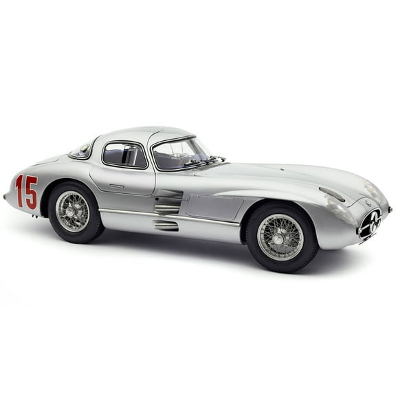 Mercedes-Benz 300 SLR "Uhlenhaut Coupe" #15 Sweden GP (1955) Limited Edition to 1000 pieces 1/18 Diecast Model Car by CMC