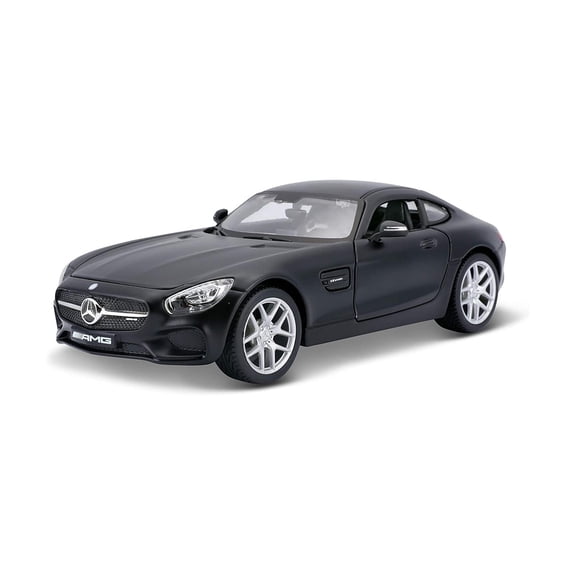 Mercedes-Benz AMG GT, Matte Black - Showcasts 38134BK - 1/24 Scale Diecast Model Toy Car