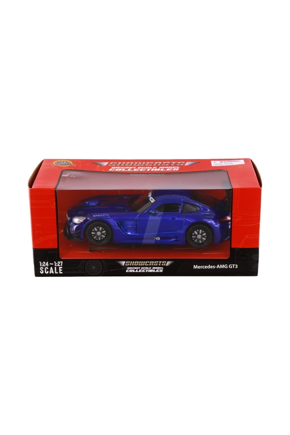 Mercedes-Benz AMG GT3, Blue - Showcasts 77386BU - 1/24 Scale Diecast Model Car