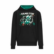 Mercedes Benz AMG Petronas F1 Kids Lewis Hamilton #44 Hoodie -Youth Black