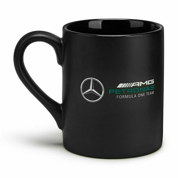 Mercedes AMG Petronas F1 Black Logo Mug