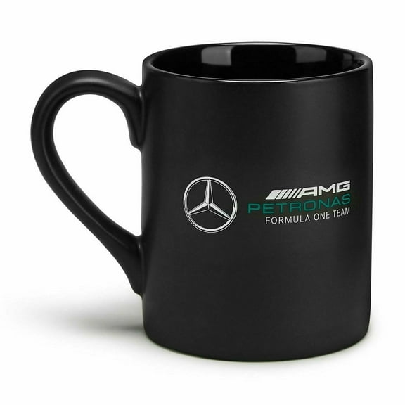 Mercedes AMG Petronas F1 Black Logo Mug