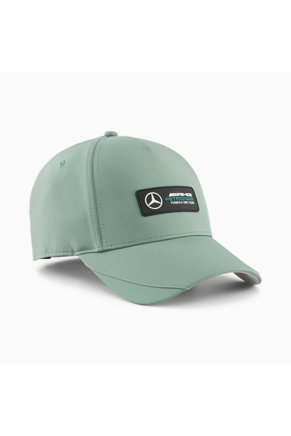 Mercedes Benz AMG Petronas F1 Puma Baseball Hat - Black/Silver/Green