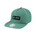 thumbnail image 1 of Mercedes Benz AMG Petronas F1 Puma Flat Brim Hat - Silver/Green, 1 of 4