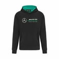 thumbnail image 1 of Mercedes Benz AMG Petronas F1 Unisex Logo Hooded Sweatshirt -Black/Gray, 1 of 13