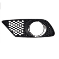 thumbnail image 1 of For Mercedes-Benz C300/C350 2008 2009 2010 2011 Fog Light Cover Driver Side | Front | Plastic | Chrome/Black | Sport | Replacement For MB1038118 | 2048850253, 23-7108L, 1 of 4