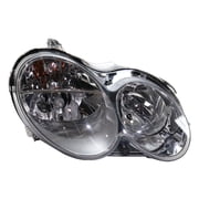For Mercedes-Benz C55 AMG / CLK320 / CLK350 / CLK500 / CLK55 AMG Sedan / Wagon C55 Headlight Assembly 2002 03 04 05 2006 Passenger Side | CAPA | MB2503173 | 209 820 06 61