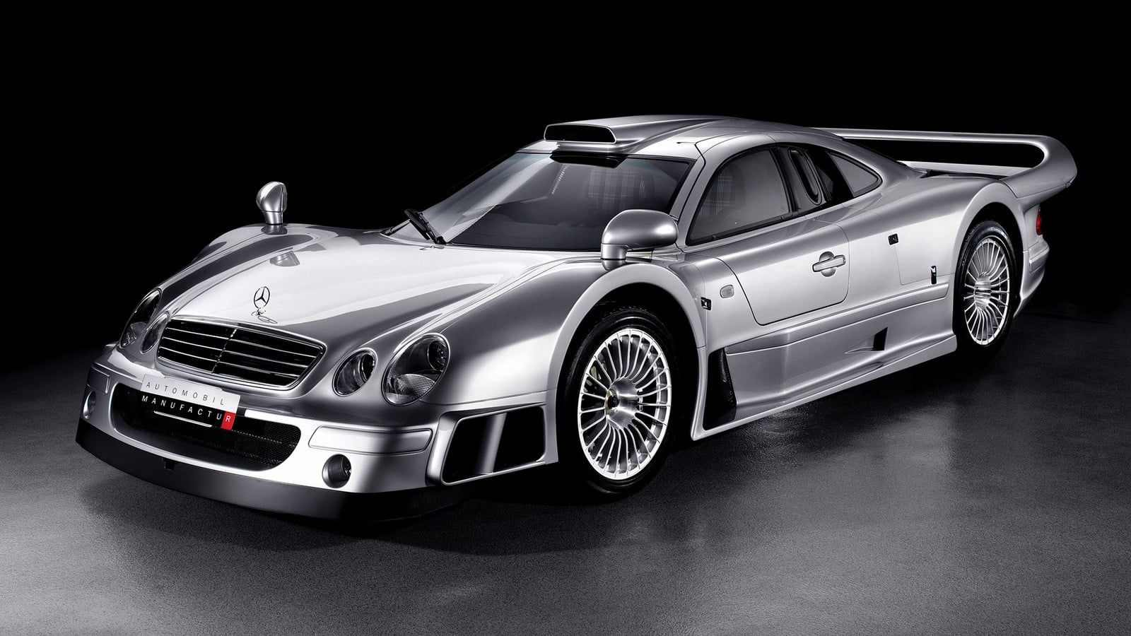 Mercedes-Benz CLK GTR Road Car RHD 300 - 24x36 Inch Laminated Poster ...