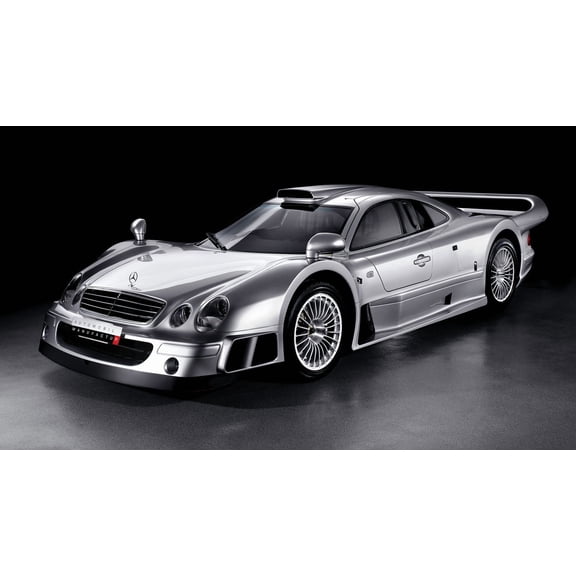 Mercedes-Benz CLK GTR Road Car RHD 300 - 24x36 Inch Laminated Poster - Stunning Detail and Bold Colors