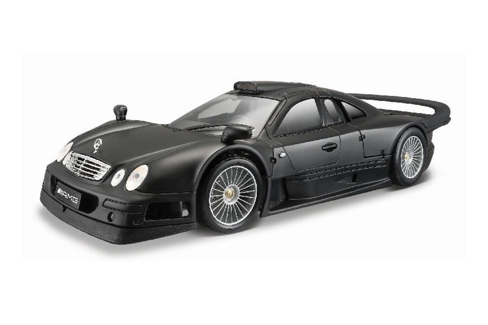 Maisto 31849BK Mercedes-Benz CLK-GTR Street Version, Matte Black