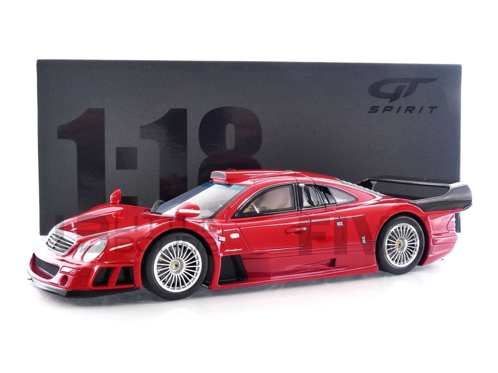 Mercedes-Benz CLK-GTR Super Sport Red 1/18 Model Car by GT Spirit ...