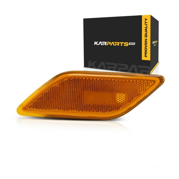 For Mercedes-Benz E350/E550 2010 2011 2012 2013 Side Marker Light Assembly Driver Side | Front | CAPA Certified | Side Of Bumper | Sedan/Wagon | MB2550104, MB2550104C | 2128200121