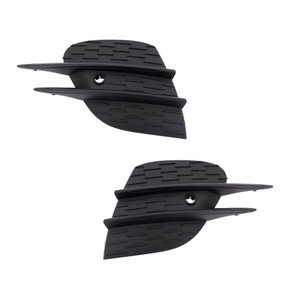 For Mercedes-Benz E450/E53 AMG 2021 2022 Bumper Cover Grille Driver And Passenger Side | Pair Front Plastic Textured Black | With AMG Styling Package | MB1038226, MB1039226 | 191275880449, 2138858904
