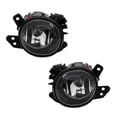 thumbnail image 1 of For Mercedes-Benz E63 AMG 2011 12 13 14 15 2016 Fog Light Assembly Driver And Passenger Side | Pair | Clear Lens | Black Housing | Tier 1 | MB2592114, MB2593114 | 191275143377, 191275143407, 1 of 4
