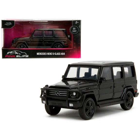 Mercedes-Benz G-Class 4x4 Black "Pink Slips" Series 1/32 Diecast Model Car by Jada