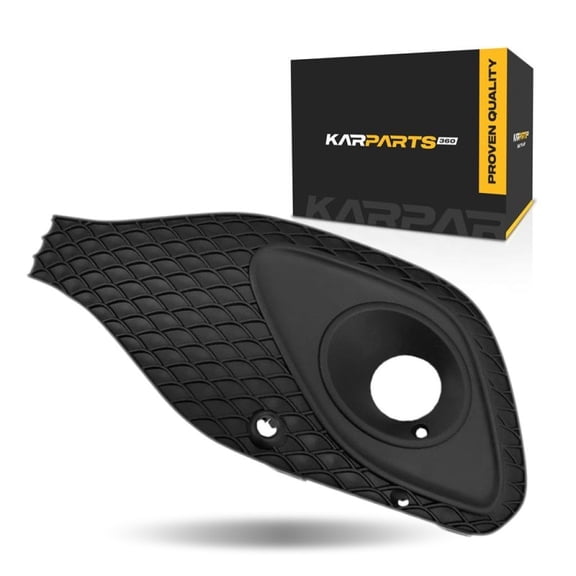 For Mercedes-Benz GLA35/GLA45 AMG 2021 2022 2023 Fog Light Bezel Driver Side | Front | Plastic | Black | Replacement For MB1038234 | 191275920930, 2478851304