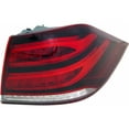 thumbnail image 1 of For Mercedes-Benz GLE350/GLE400 2016 2017 2018 2019 Tail Light Assembly Passenger Side | Outer | CAPA Certified | LED | Clear and Red Lens | For MB2805113, MB2805113C | 1669065802, 340-1922R-AC, 1 of 7