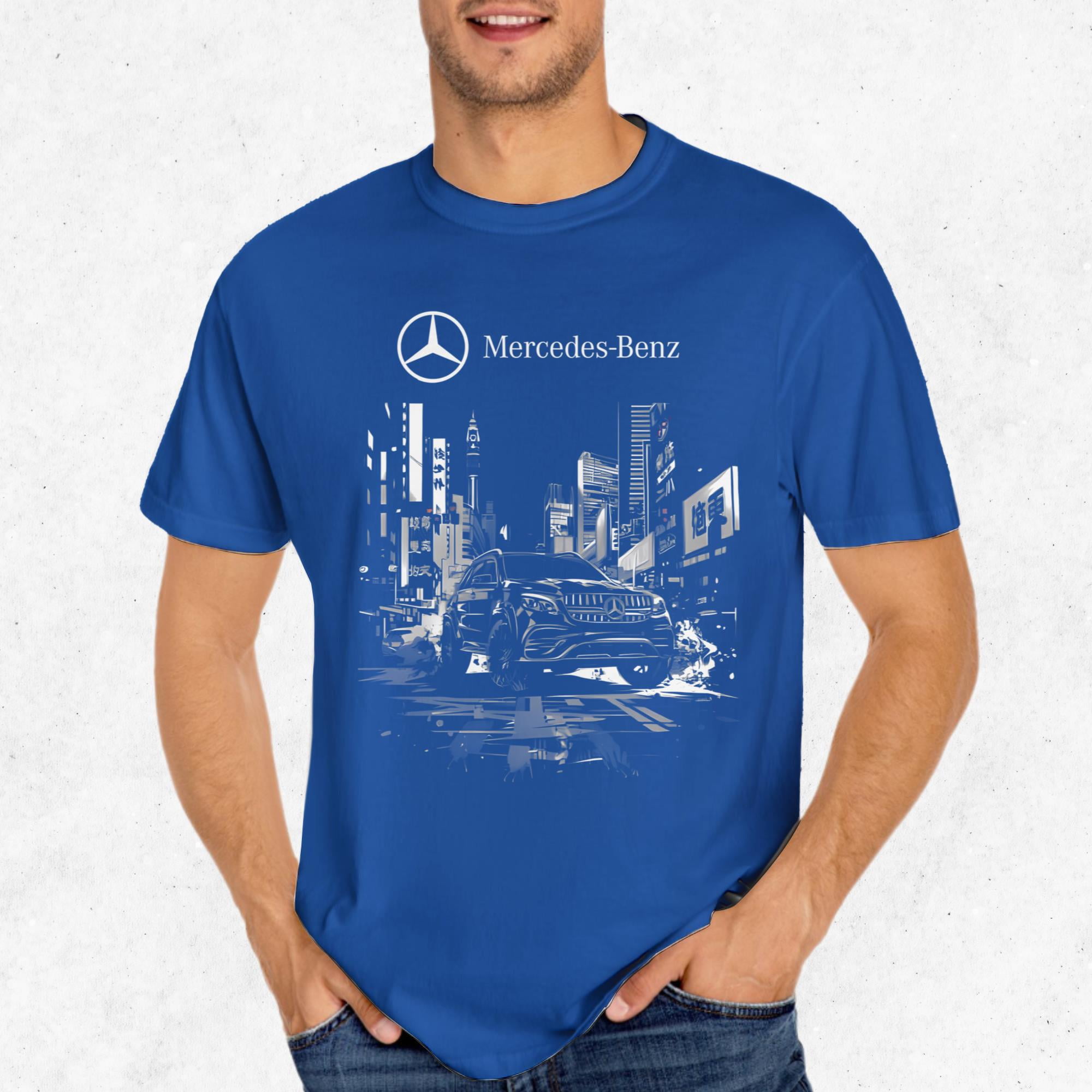 Mercedes Benz Graphic T Shirt Luxury Car Design for Men Unisex All Size Walmart