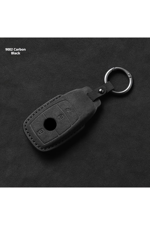 [Mercedes-Benz Key Case] PU Leather PU Leather Key Case for Mercedes-Benz A, C, E, S, G-Class, GLC, CLE, CLA, GLA, GLB, W177, W205, W213, W222, AMG Car Key Protector