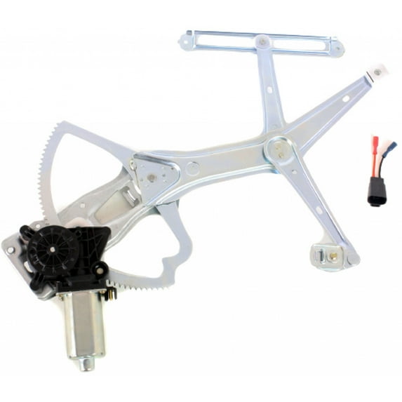 For Mercedes-Benz ML320 / ML350 / ML430 / ML500 / ML55 AMG Window Regulator Assembly 1999-2005 Driver Side | Front | Power | Gear Type | MB1350111 | 163 720 11 46