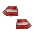 thumbnail image 1 of For Mercedes-Benz ML350/ML550 2012 2013 2014 2015 Tail Light Driver and Passenger Side | Pair | Outer | CAPA | LED | Red, Clear Lens | Made of Plastic | MB2804107, MB2805107 | 1669063501, 1669063401, 1 of 6