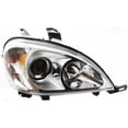 thumbnail image 1 of For Mercedes-Benz ML500/ML350 2002 2003 2004 2005 Headlight Assembly Passenger Side | Clear Lens | Composite Type | Replacement For MB2503114 | 1638205061, 1 of 6