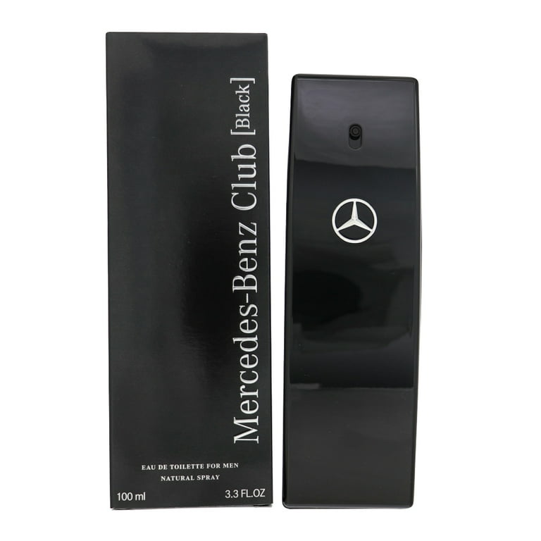 Mercedes-Benz Men's Club Black EDT Spray, 3.3 oz, 100 ML